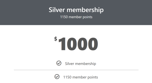 Silver Membership