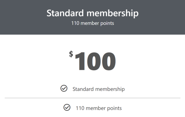 Standard Membership